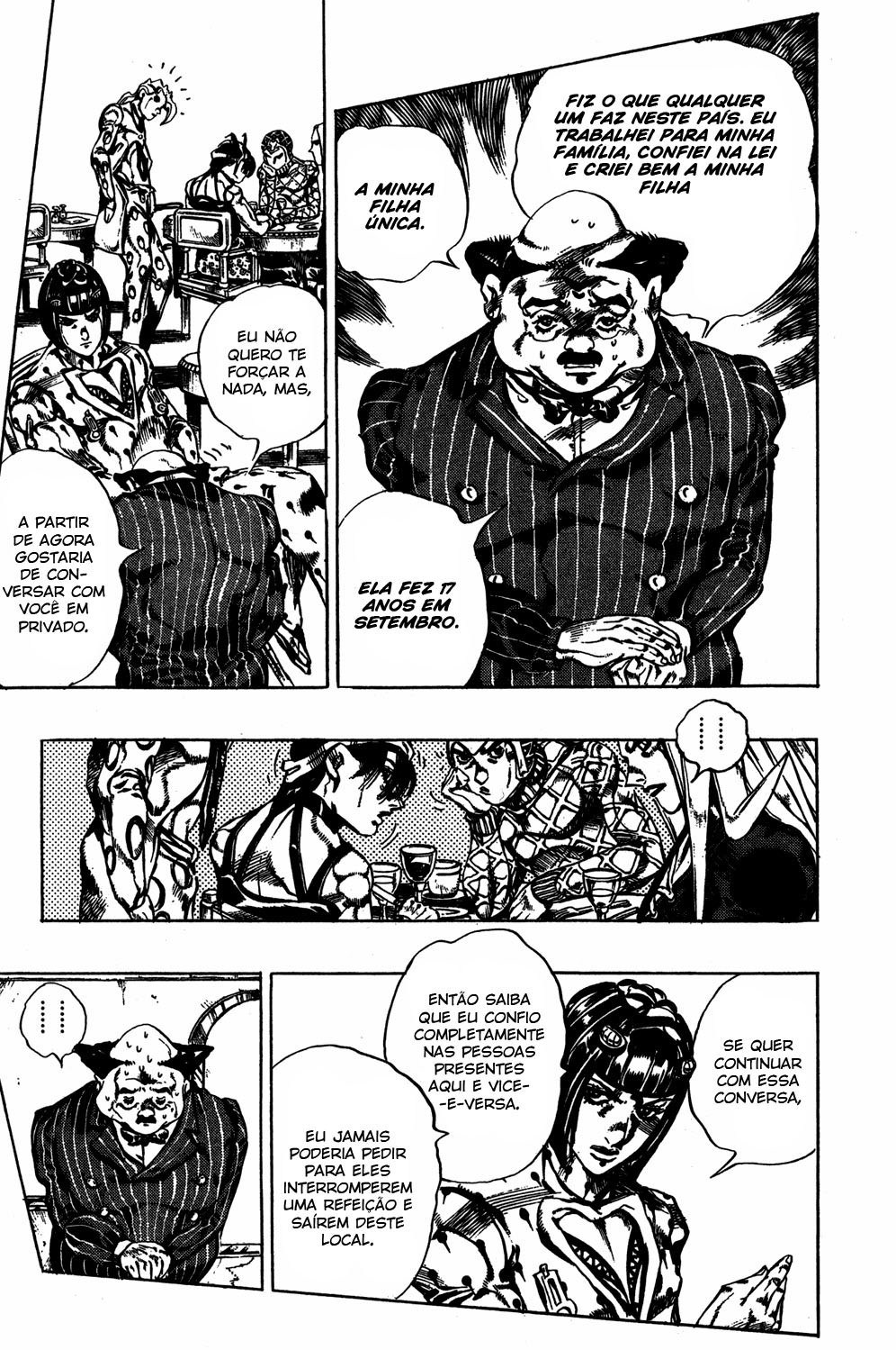 Read JoJo's Bizarre Adventure Part 5  Golden Wind PT-BR Manga Online