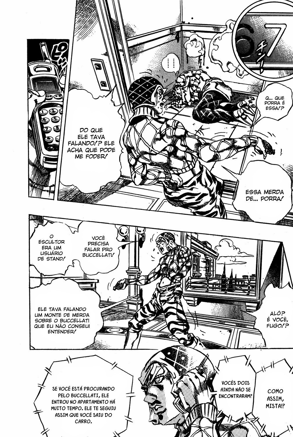 Read JoJo's Bizarre Adventure Part 5  Golden Wind PT-BR Manga Online