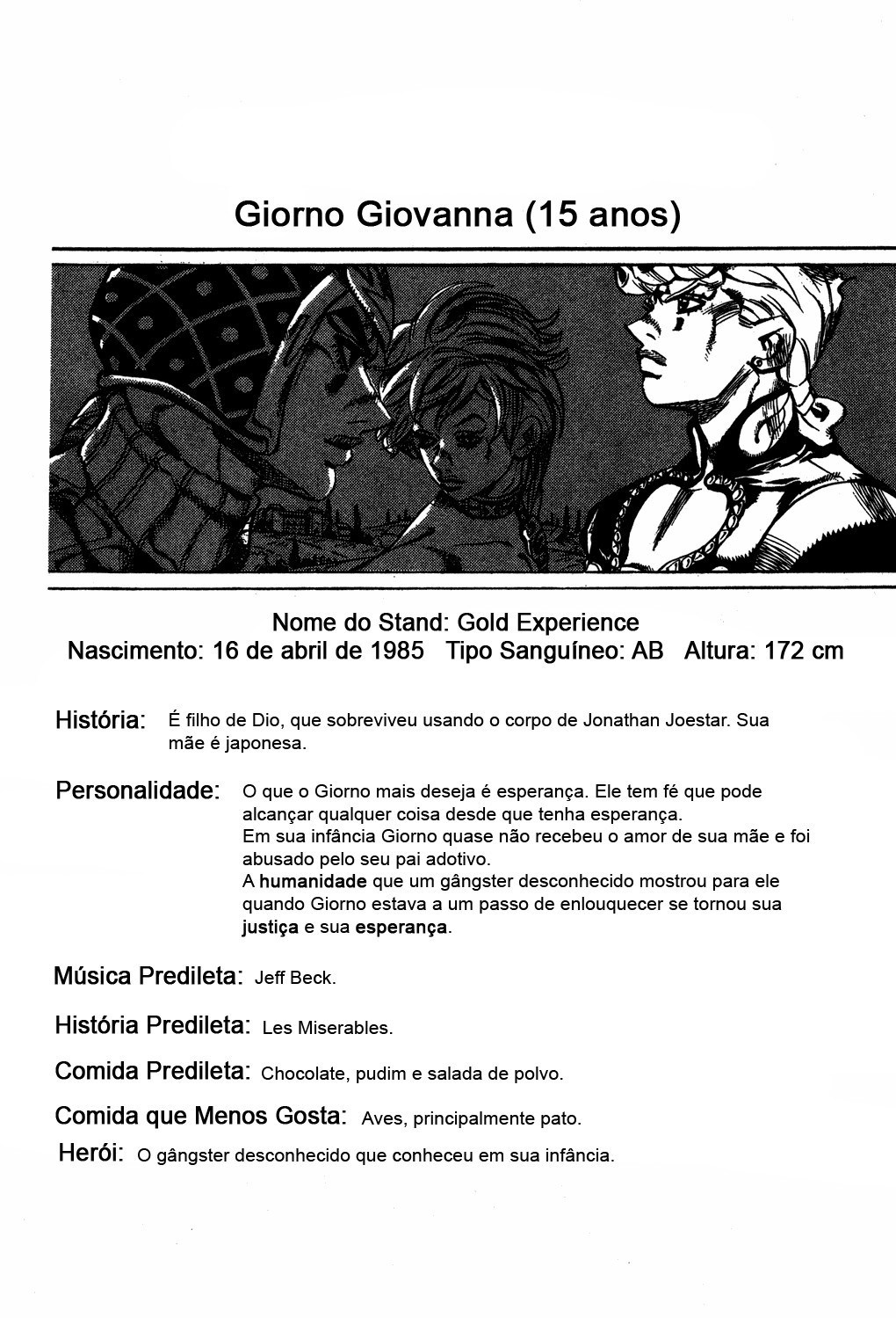Read JoJo's Bizarre Adventure Part 5  Golden Wind PT-BR Manga Online