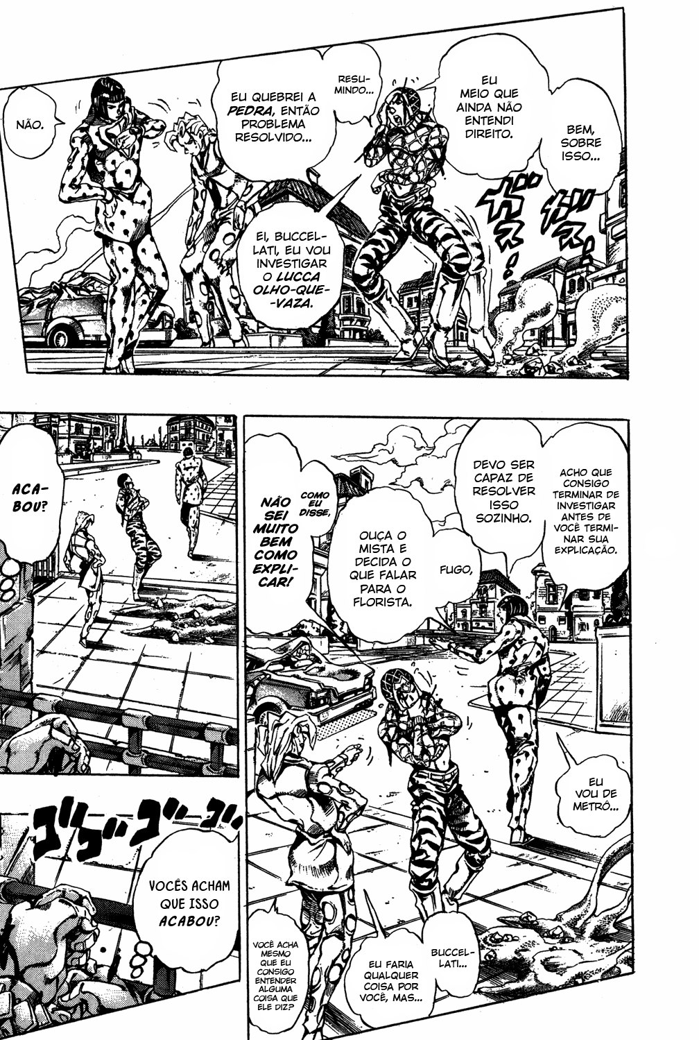 Read JoJo's Bizarre Adventure Part 5  Golden Wind PT-BR Manga Online