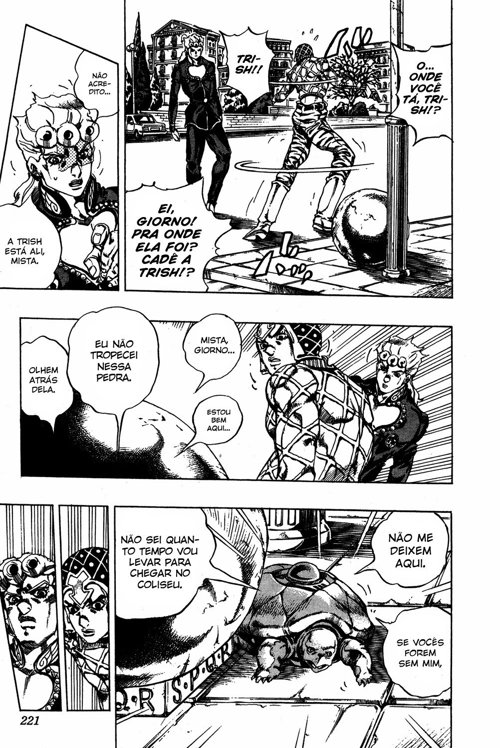 Read JoJo's Bizarre Adventure Part 5  Golden Wind PT-BR Manga Online