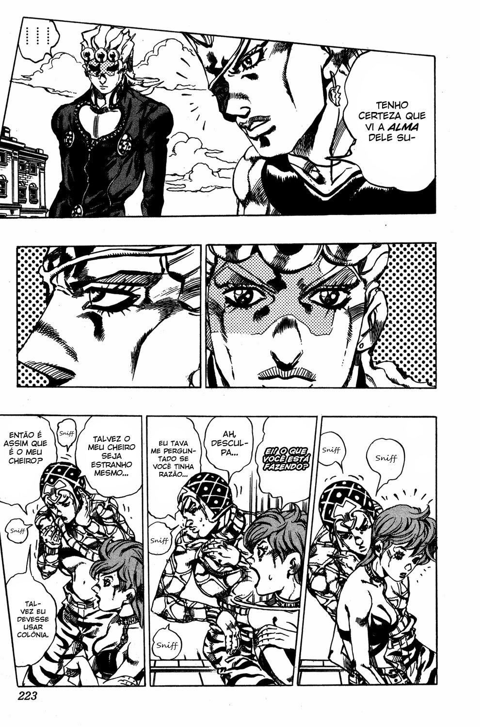 Read JoJo's Bizarre Adventure Part 5  Golden Wind PT-BR Manga Online