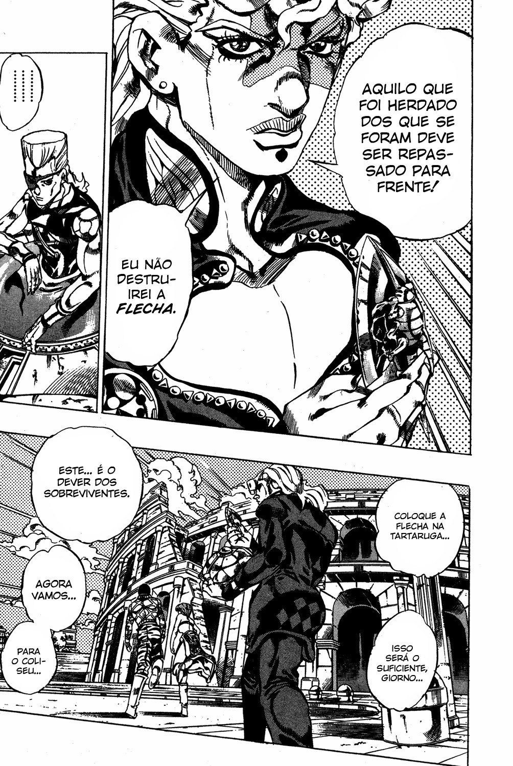 Read JoJo's Bizarre Adventure Part 5  Golden Wind PT-BR Manga Online
