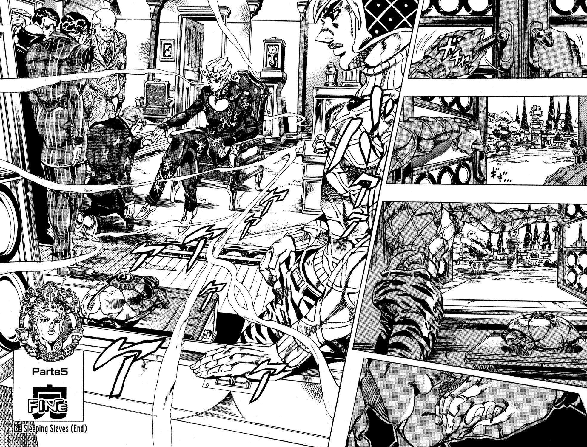 Read JoJo's Bizarre Adventure Part 5  Golden Wind PT-BR Manga Online