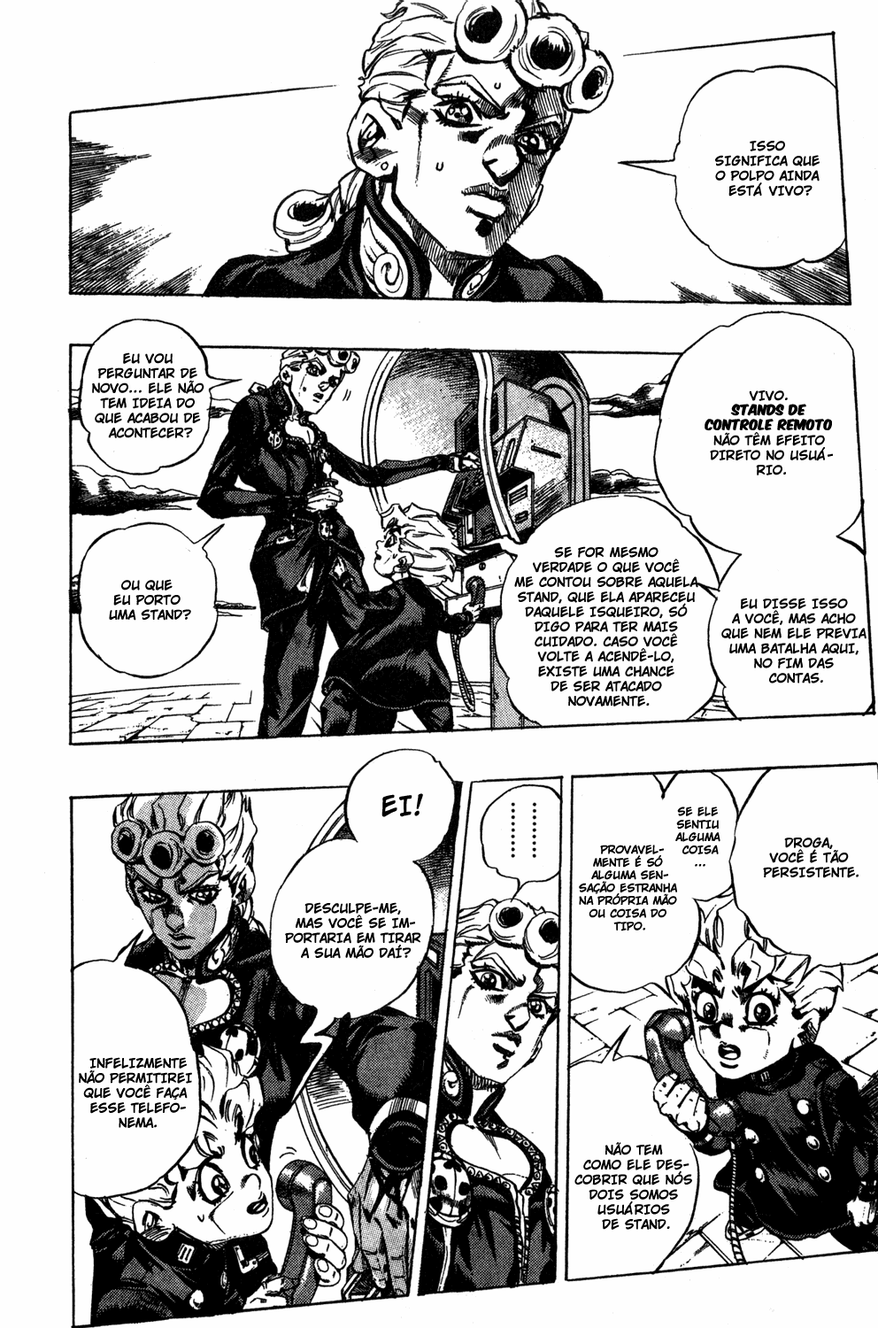 Read JoJo's Bizarre Adventure Part 5  Golden Wind PT-BR Manga Online