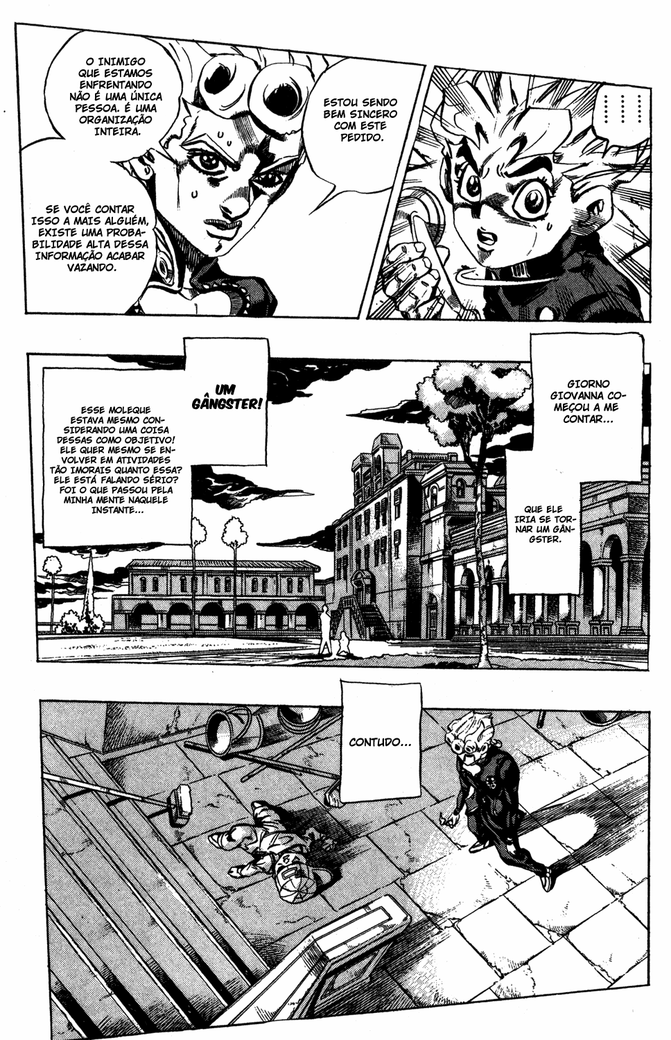 Read JoJo's Bizarre Adventure Part 5  Golden Wind PT-BR Manga Online