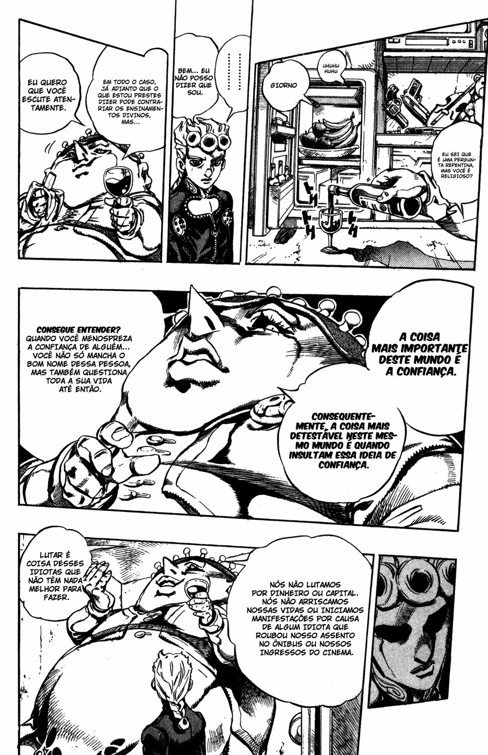 Read JoJo's Bizarre Adventure Part 5  Golden Wind PT-BR Manga Online