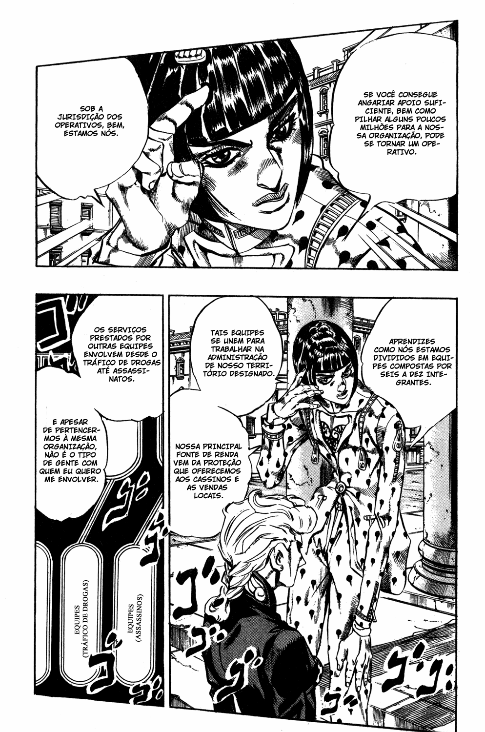 Read JoJo's Bizarre Adventure Part 5  Golden Wind PT-BR Manga Online