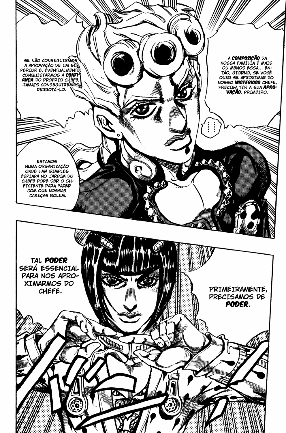 Read JoJo's Bizarre Adventure Part 5  Golden Wind PT-BR Manga Online
