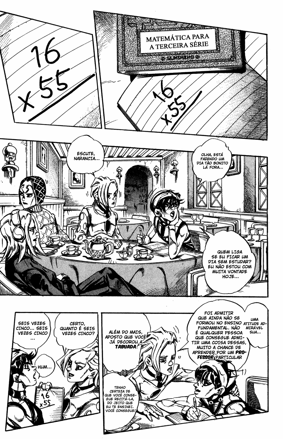 Read JoJo's Bizarre Adventure Part 5  Golden Wind PT-BR Manga Online