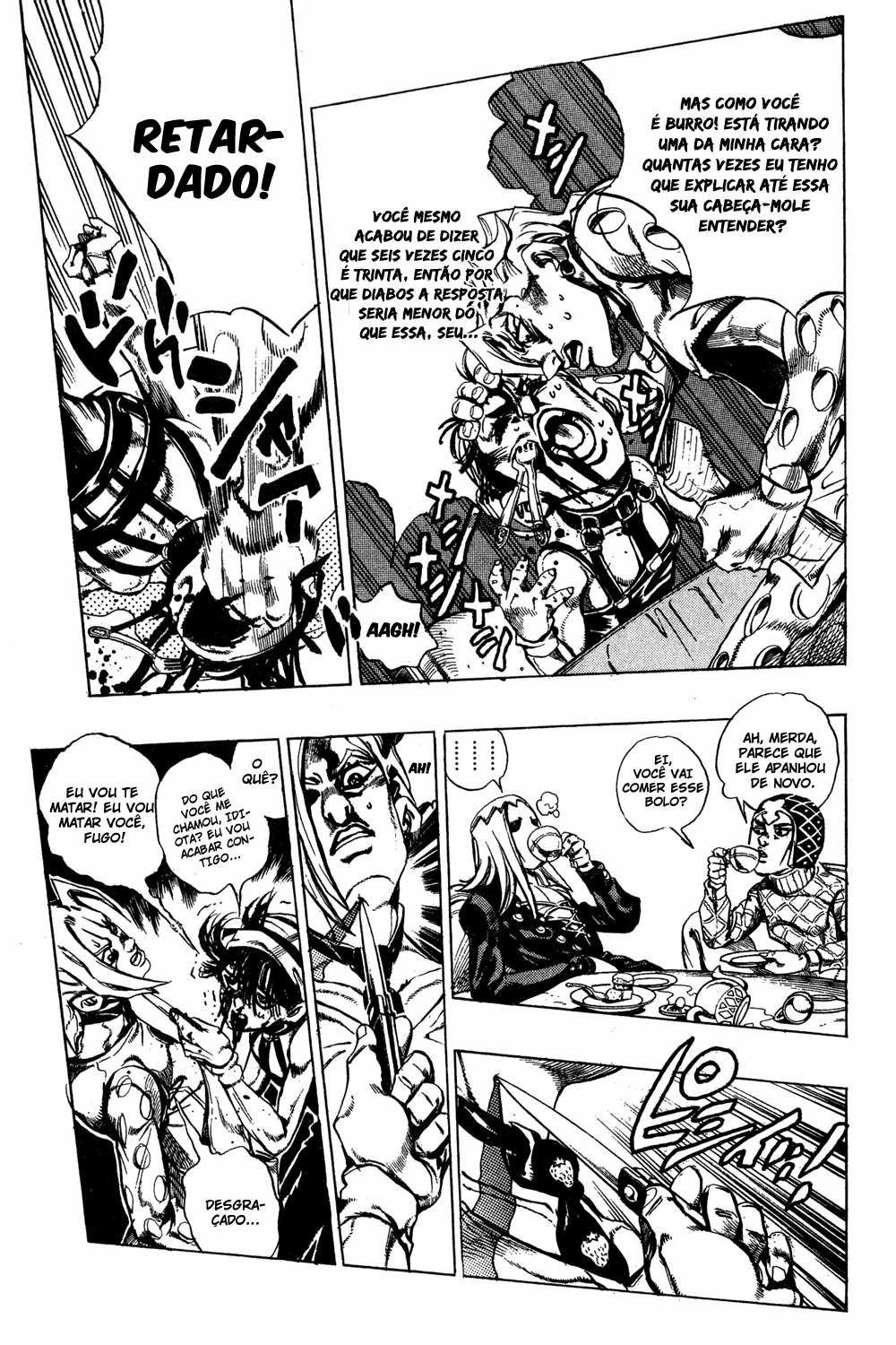 Read JoJo's Bizarre Adventure Part 5  Golden Wind PT-BR Manga Online