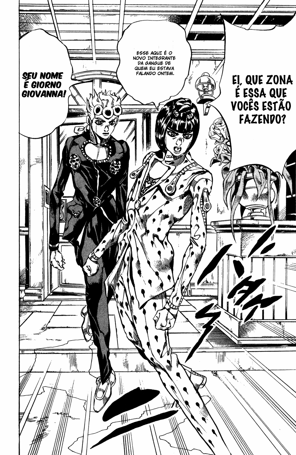 Read JoJo's Bizarre Adventure Part 5  Golden Wind PT-BR Manga Online