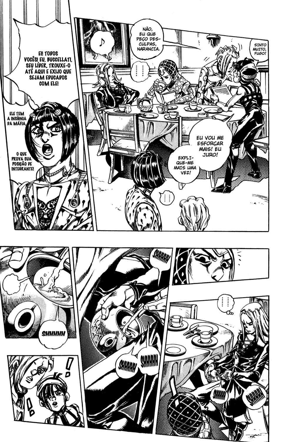 Read JoJo's Bizarre Adventure Part 5  Golden Wind PT-BR Manga Online