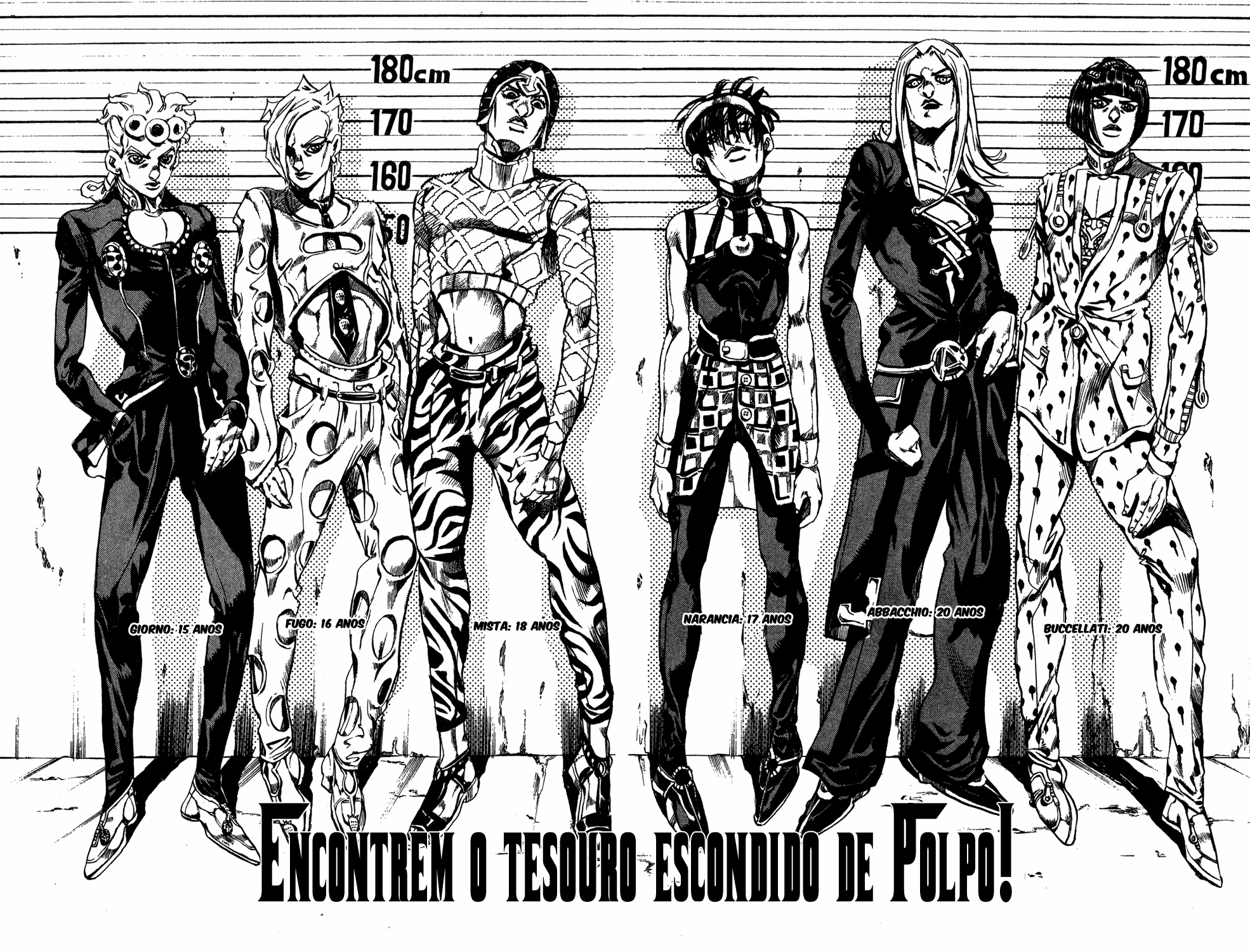 Read JoJo's Bizarre Adventure Part 5  Golden Wind PT-BR Manga Online