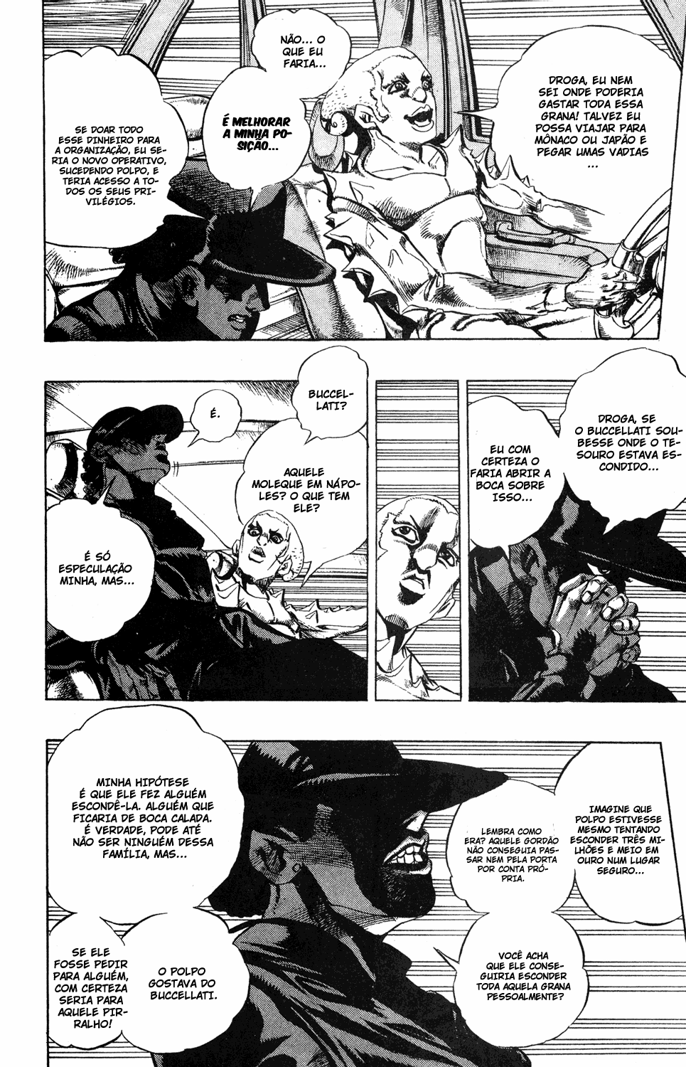 Read JoJo's Bizarre Adventure Part 5  Golden Wind PT-BR Manga Online