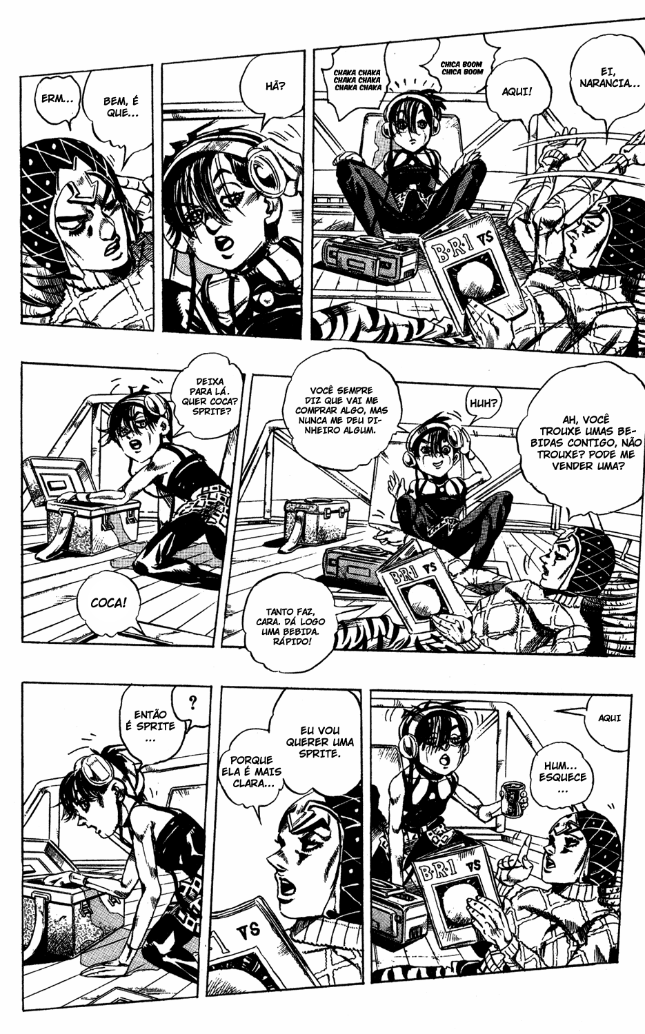 Read JoJo's Bizarre Adventure Part 5  Golden Wind PT-BR Manga Online