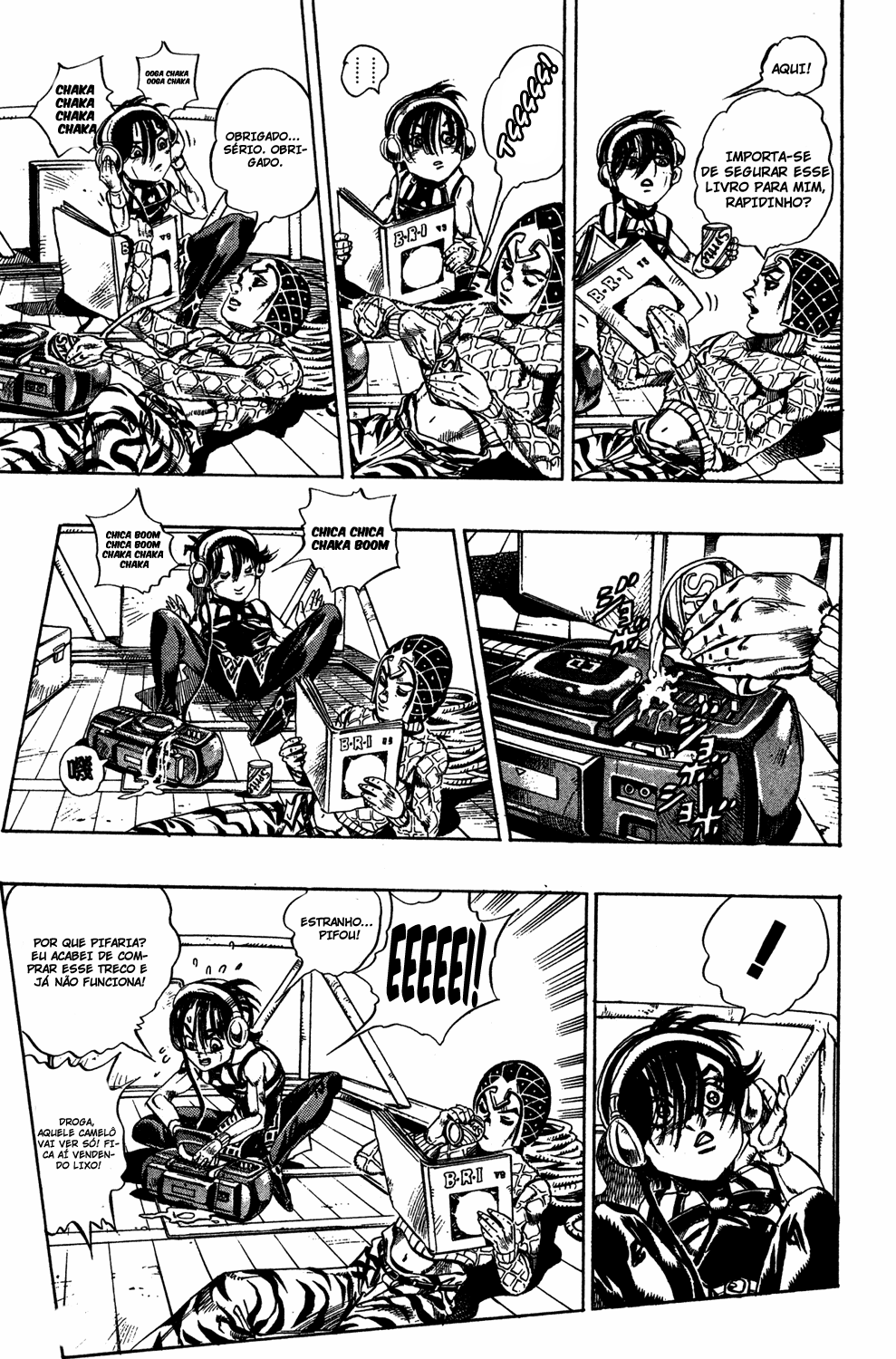 Read JoJo's Bizarre Adventure Part 5  Golden Wind PT-BR Manga Online