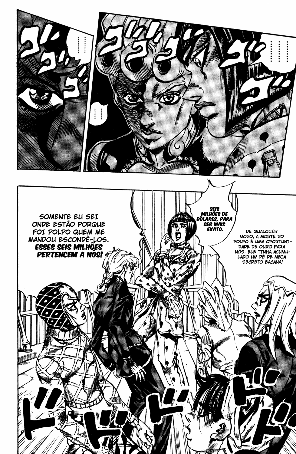 Read JoJo's Bizarre Adventure Part 5  Golden Wind PT-BR Manga Online