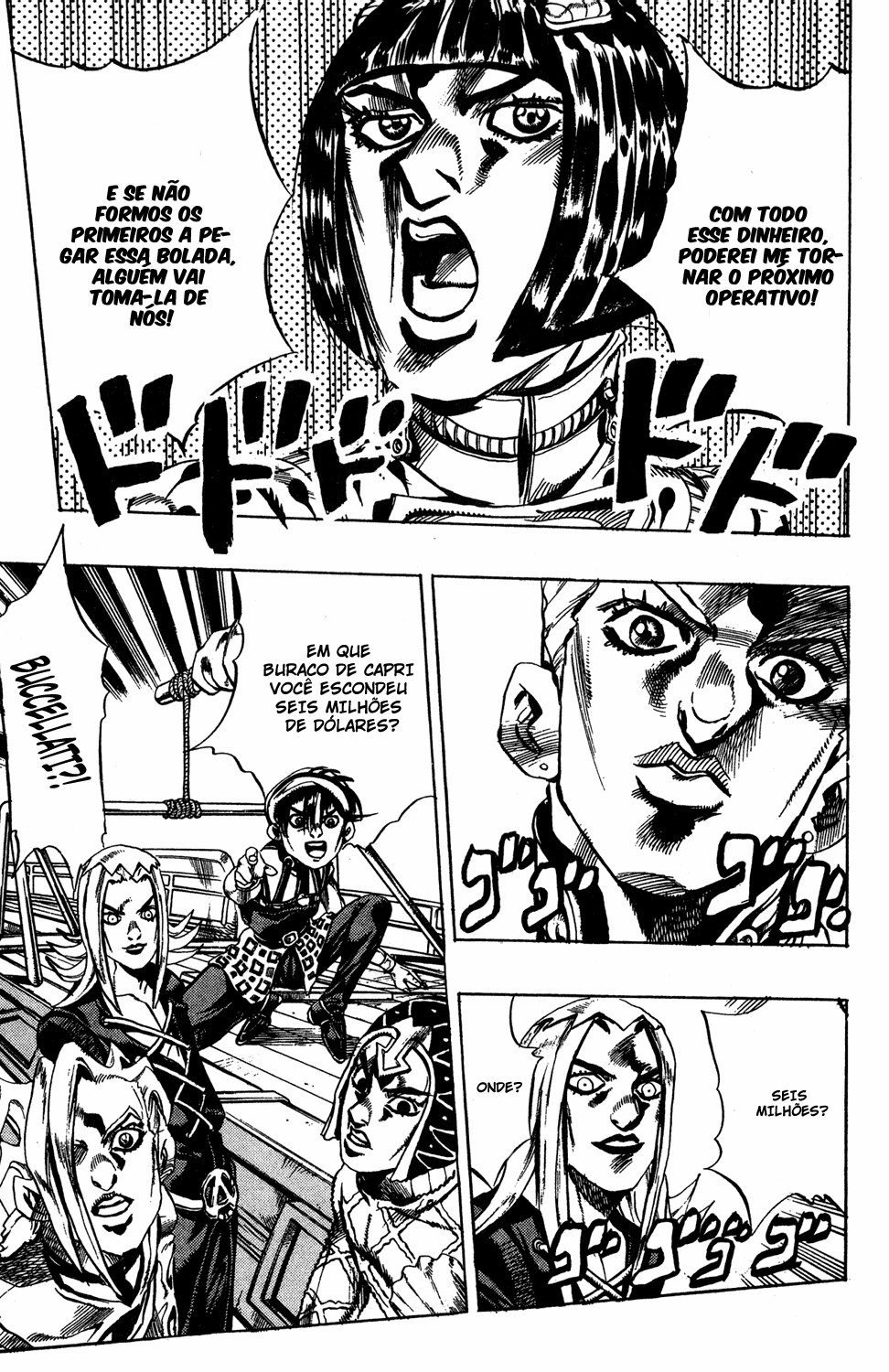 Read JoJo's Bizarre Adventure Part 5  Golden Wind PT-BR Manga Online