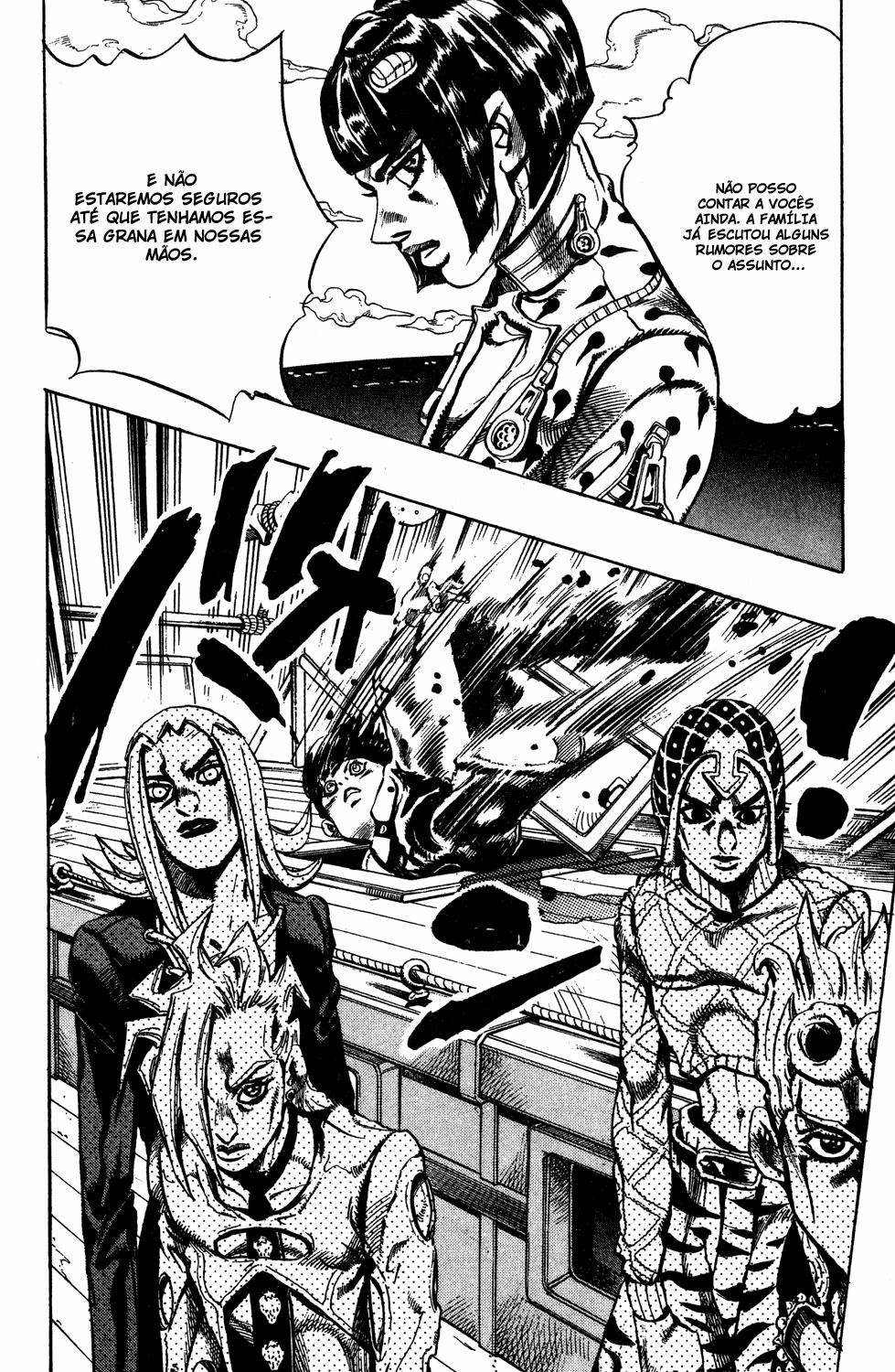 Read JoJo's Bizarre Adventure Part 5  Golden Wind PT-BR Manga Online