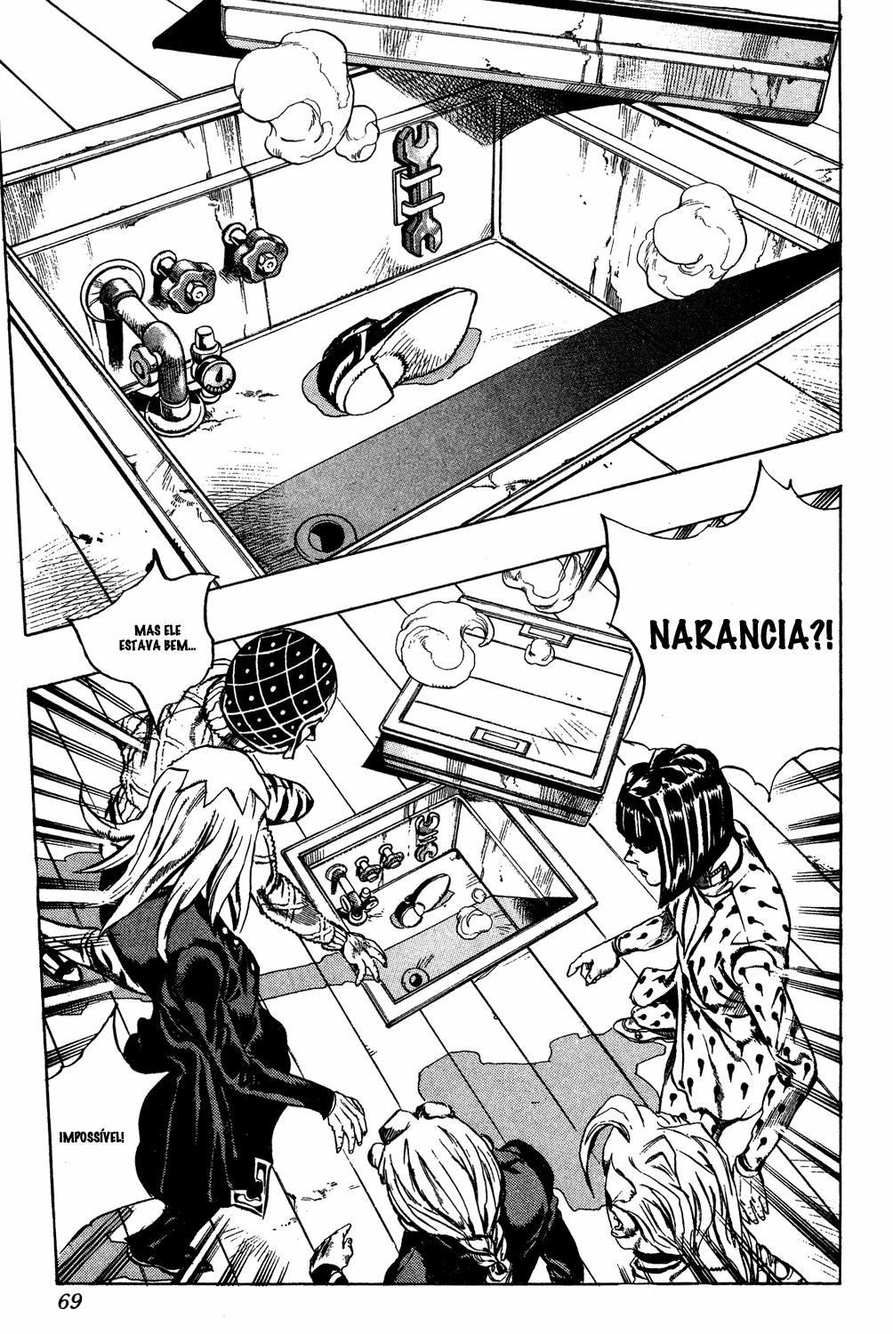Read JoJo's Bizarre Adventure Part 5  Golden Wind PT-BR Manga Online