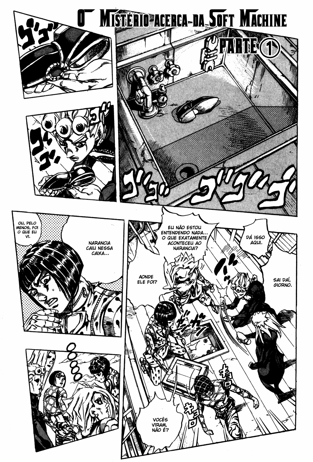 Read JoJo's Bizarre Adventure Part 5  Golden Wind PT-BR Manga Online