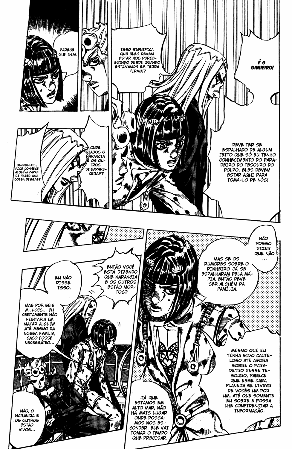Read JoJo's Bizarre Adventure Part 5  Golden Wind PT-BR Manga Online