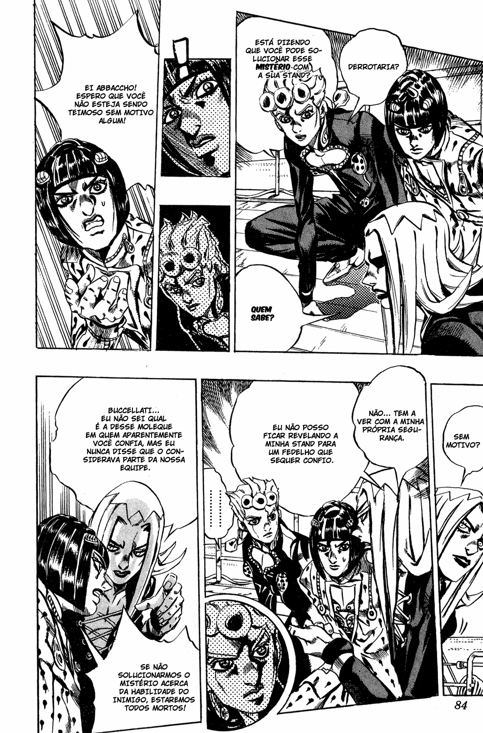 Read JoJo's Bizarre Adventure Part 5  Golden Wind PT-BR Manga Online