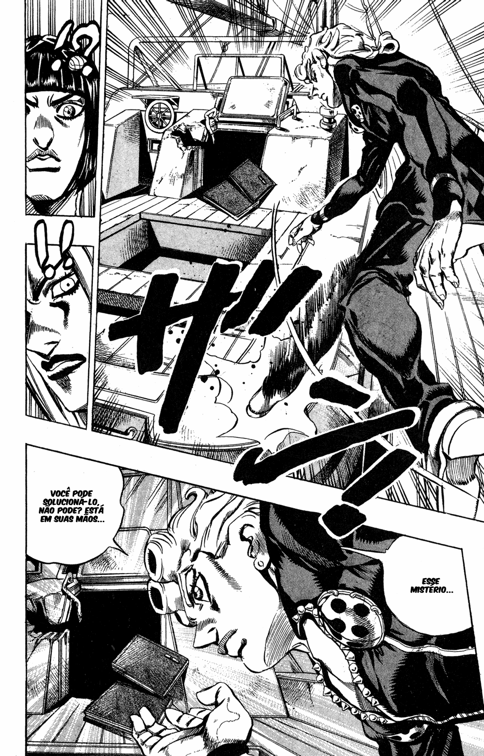 Read JoJo's Bizarre Adventure Part 5  Golden Wind PT-BR Manga Online
