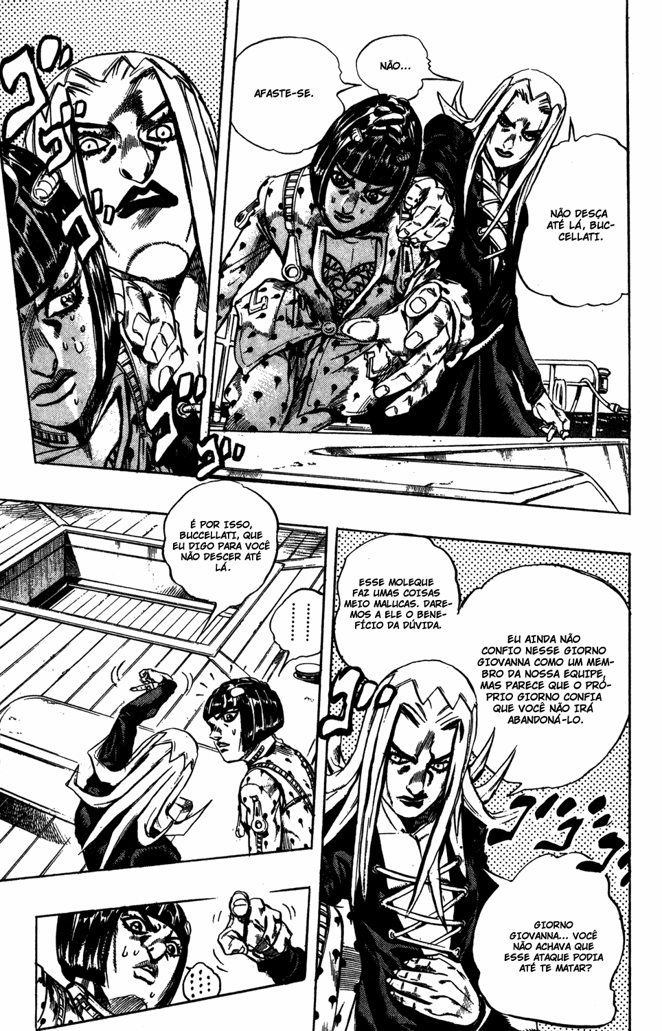 Read JoJo's Bizarre Adventure Part 5  Golden Wind PT-BR Manga Online