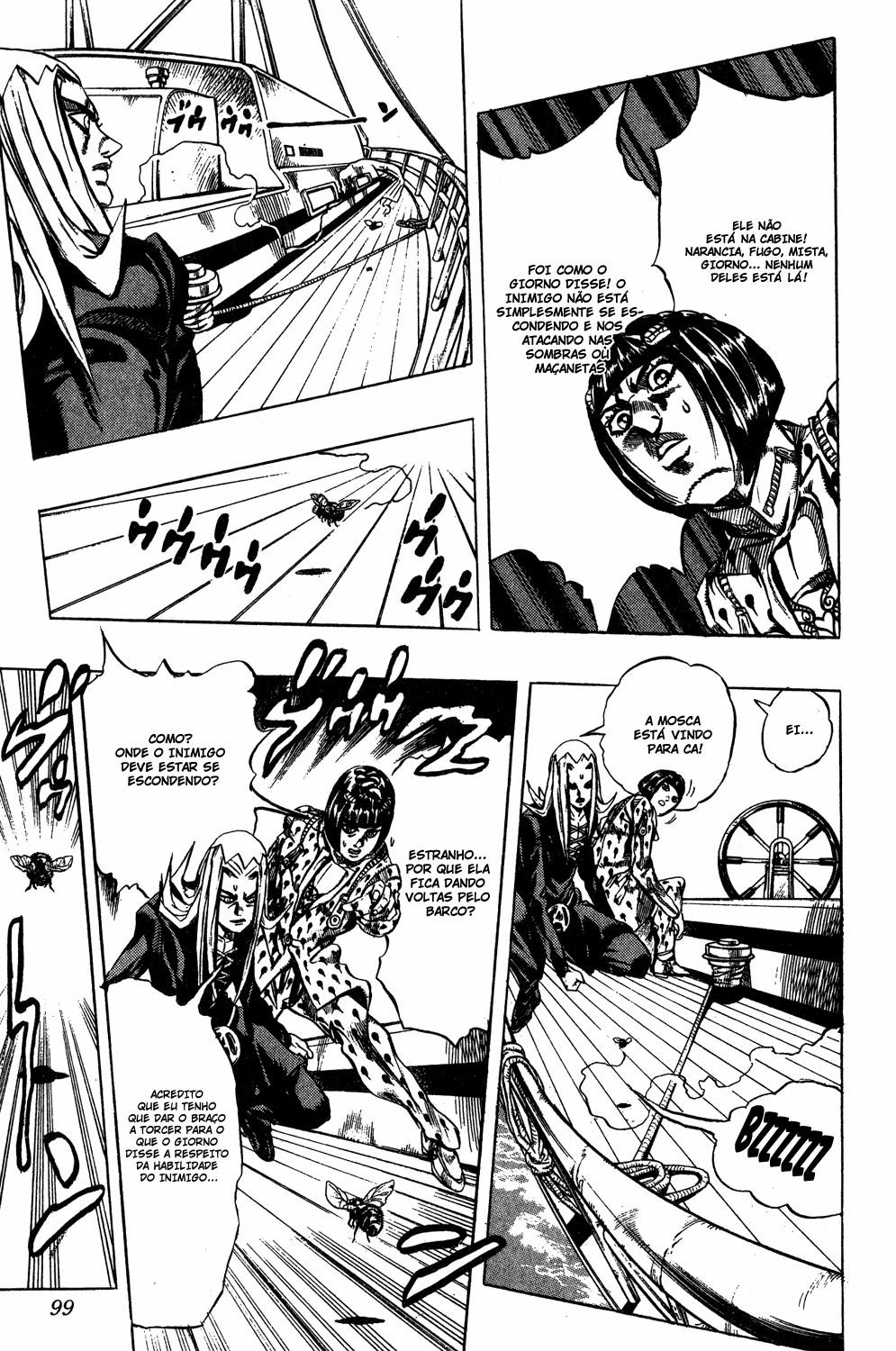 Read JoJo's Bizarre Adventure Part 5  Golden Wind PT-BR Manga Online