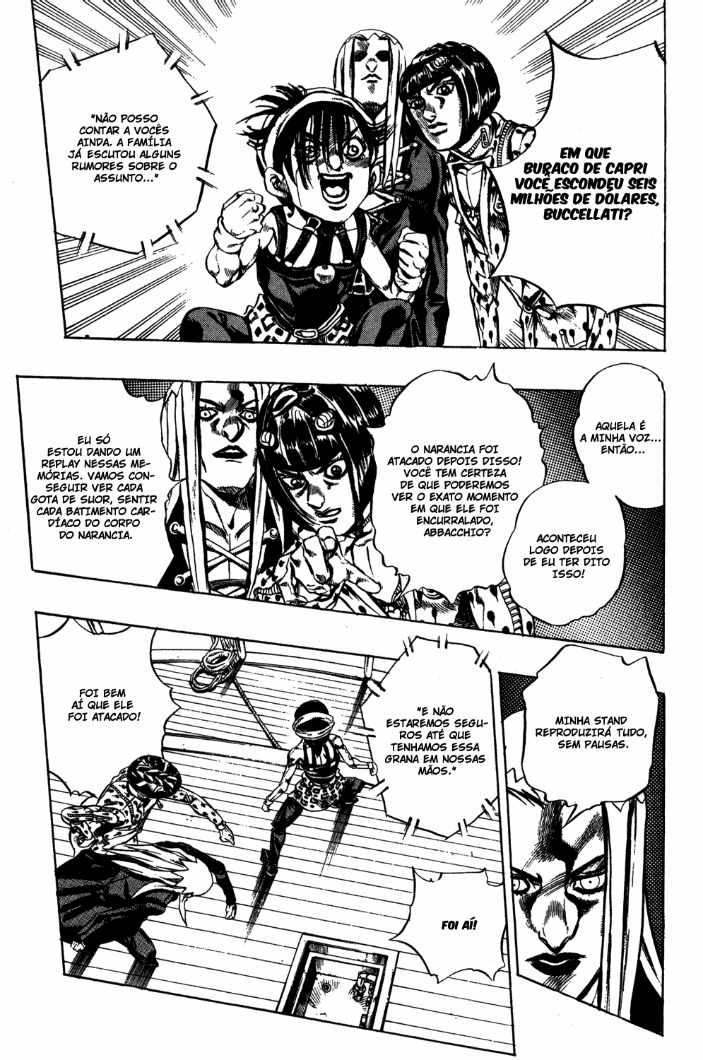 Read JoJo's Bizarre Adventure Part 5  Golden Wind PT-BR Manga Online