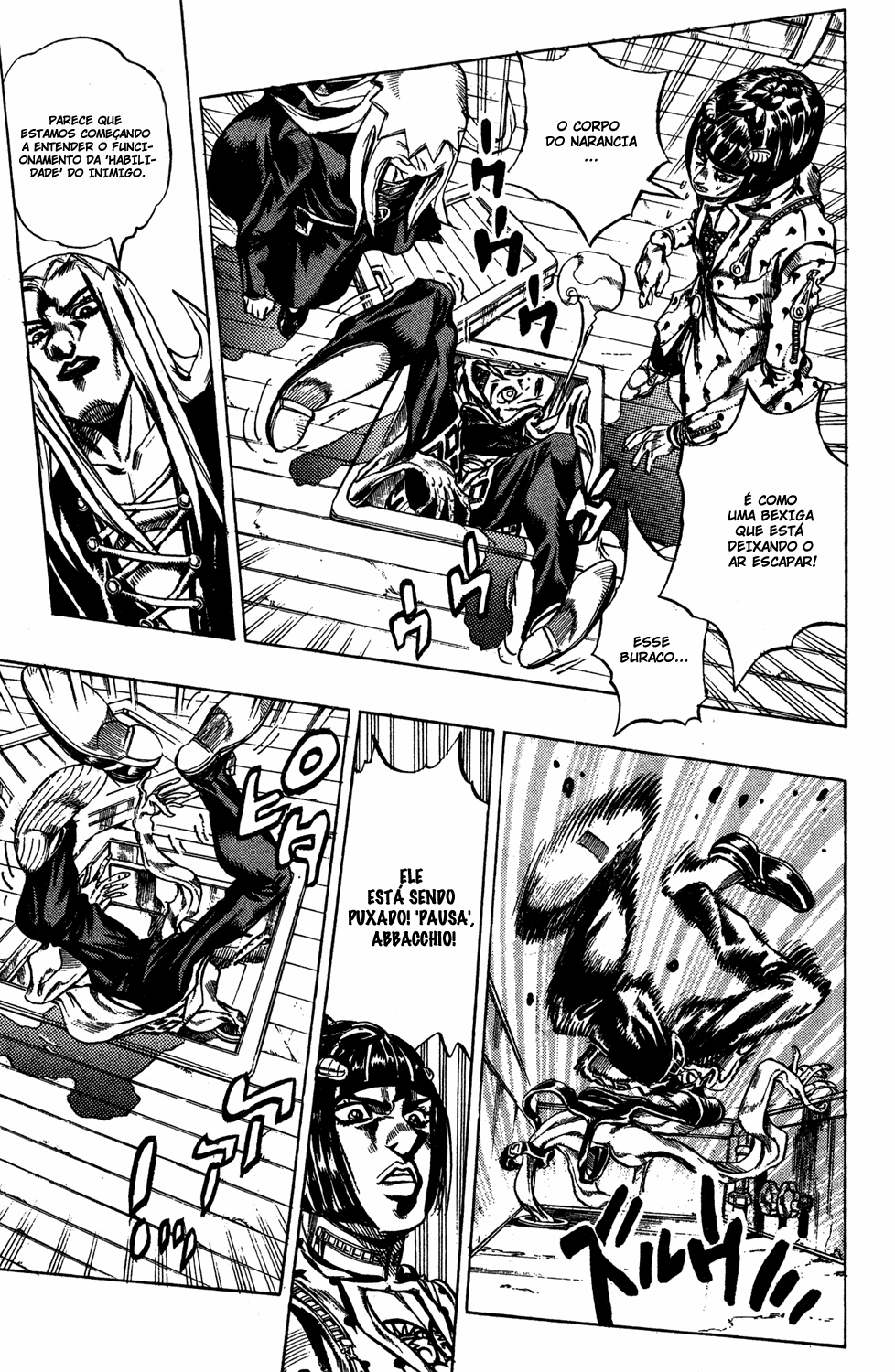 Read JoJo's Bizarre Adventure Part 5  Golden Wind PT-BR Manga Online