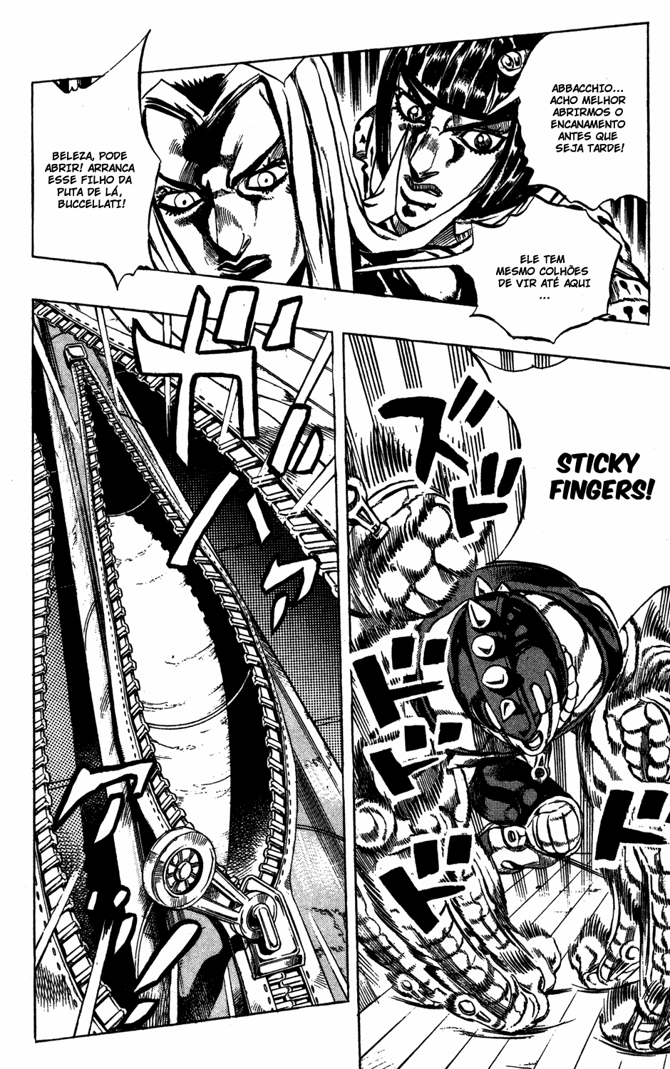 Read JoJo's Bizarre Adventure Part 5  Golden Wind PT-BR Manga Online