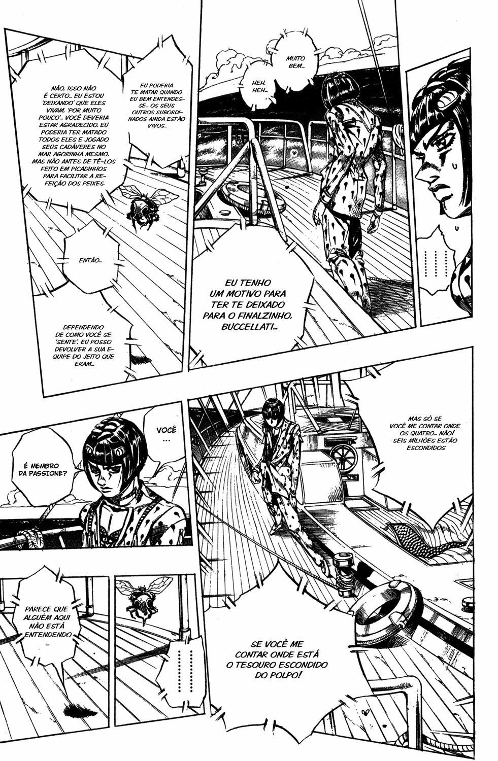 Read JoJo's Bizarre Adventure Part 5  Golden Wind PT-BR Manga Online