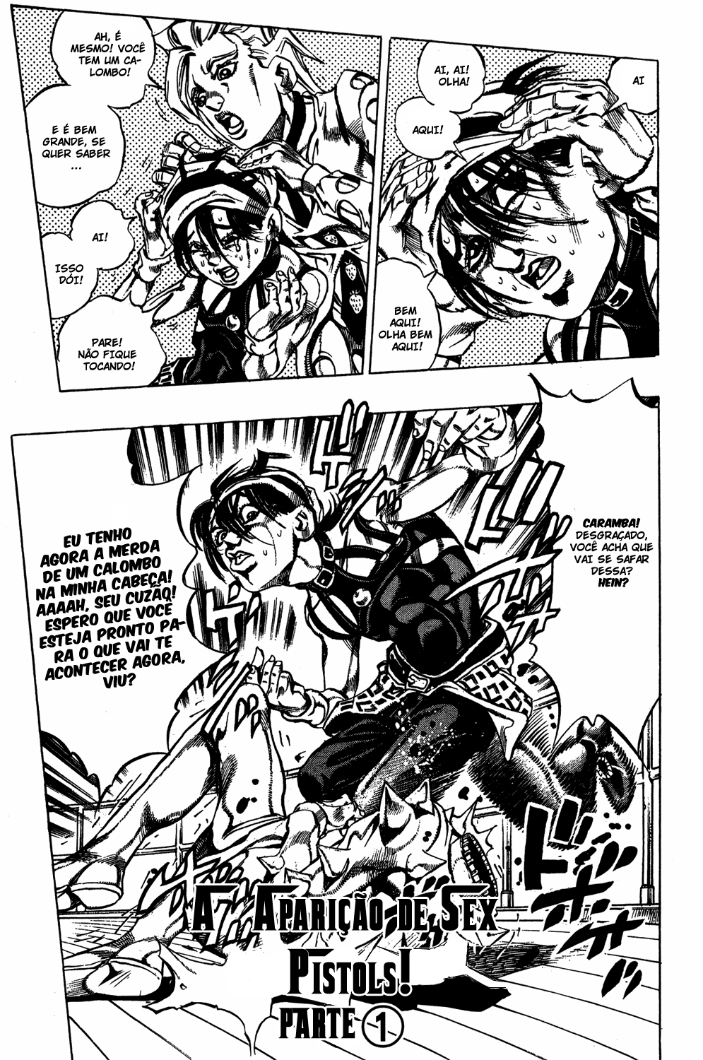 Read JoJo's Bizarre Adventure Part 5  Golden Wind PT-BR Manga Online
