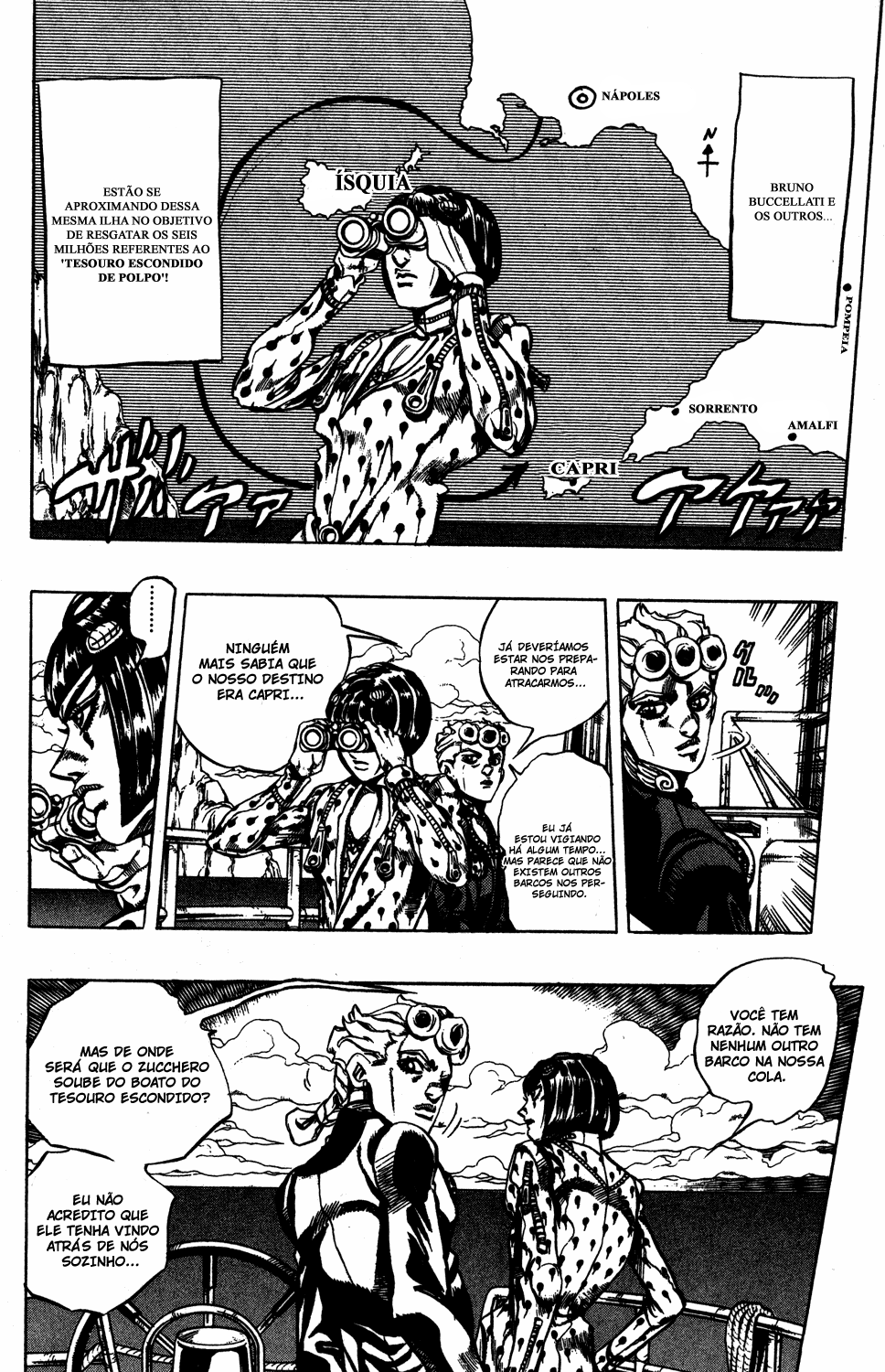 Read JoJo's Bizarre Adventure Part 5  Golden Wind PT-BR Manga Online
