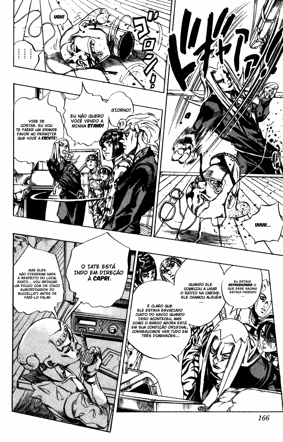 Read JoJo's Bizarre Adventure Part 5  Golden Wind PT-BR Manga Online