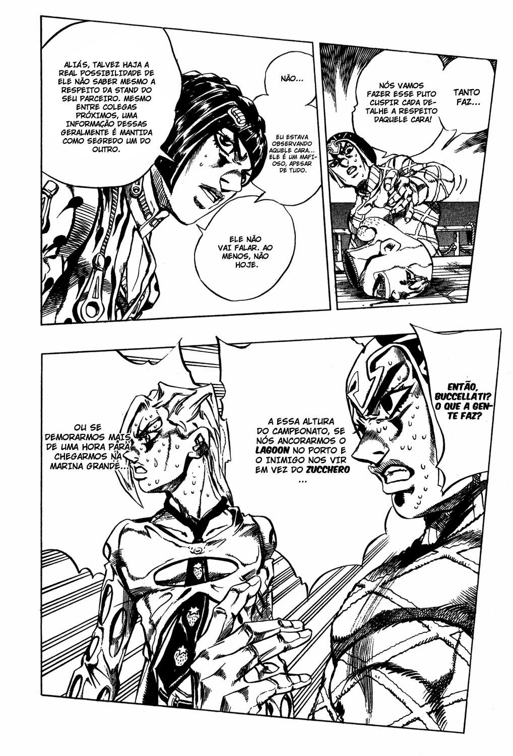 Read JoJo's Bizarre Adventure Part 5  Golden Wind PT-BR Manga Online