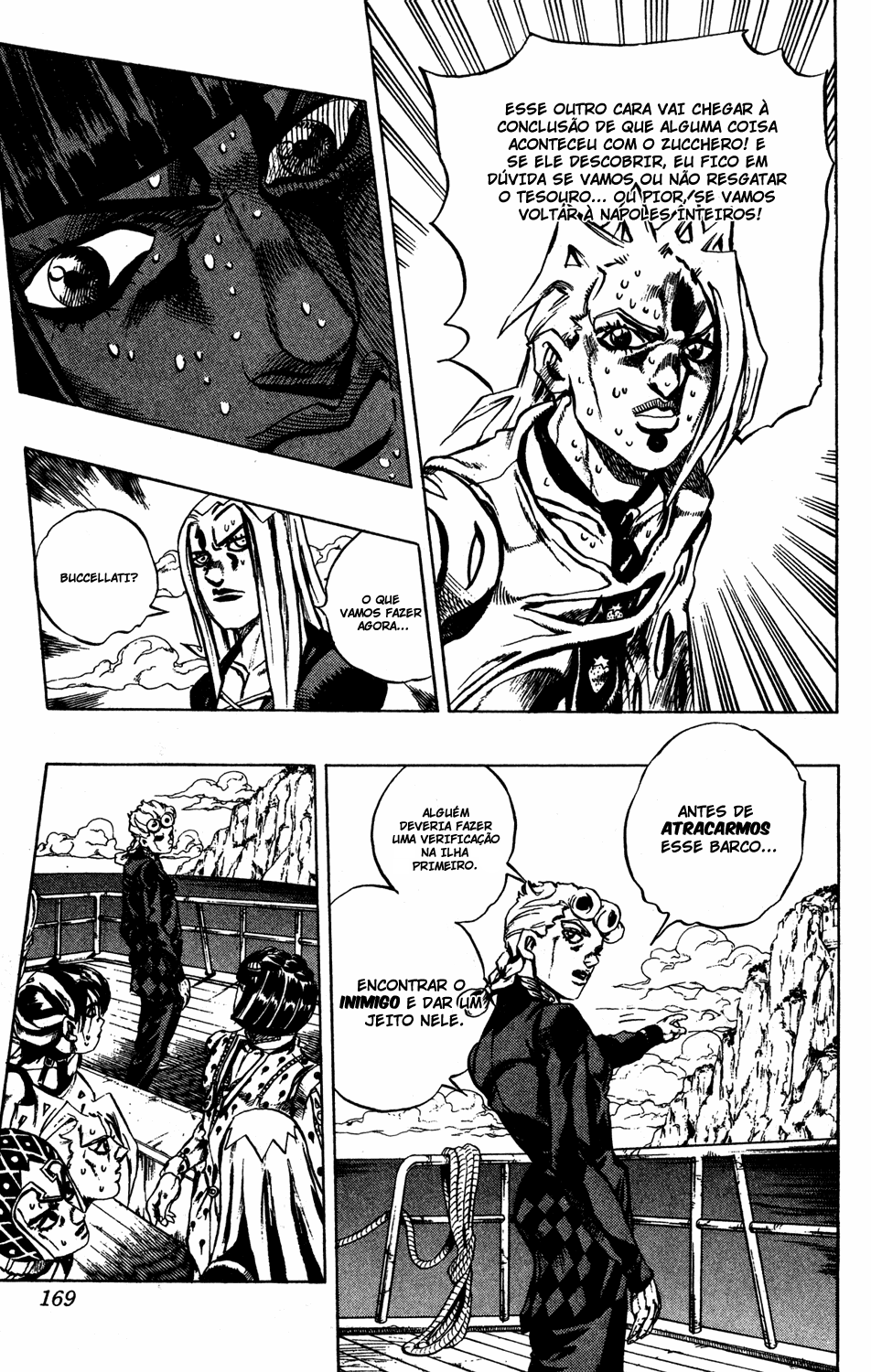 Read JoJo's Bizarre Adventure Part 5  Golden Wind PT-BR Manga Online