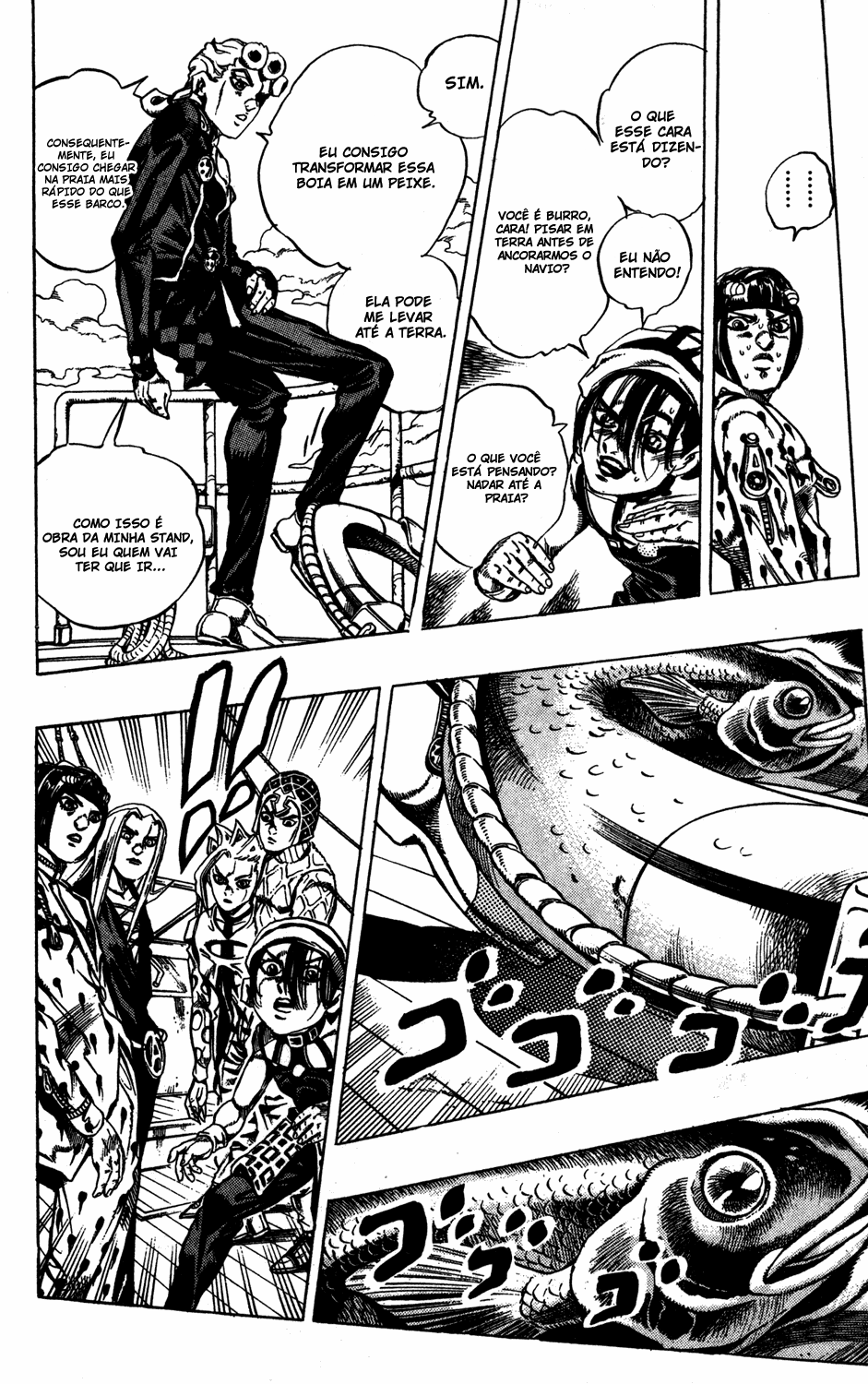 Read JoJo's Bizarre Adventure Part 5  Golden Wind PT-BR Manga Online