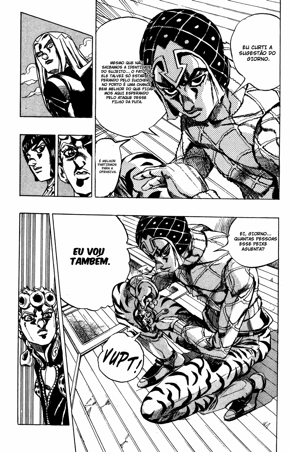 Read JoJo's Bizarre Adventure Part 5  Golden Wind PT-BR Manga Online