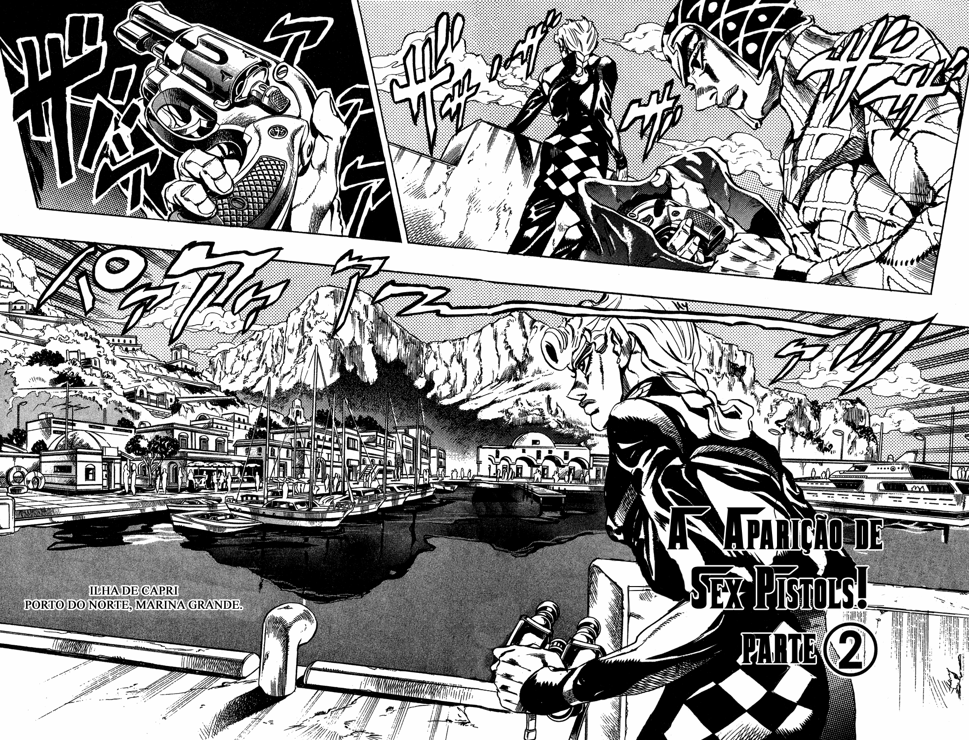 Read JoJo's Bizarre Adventure Part 5  Golden Wind PT-BR Manga Online