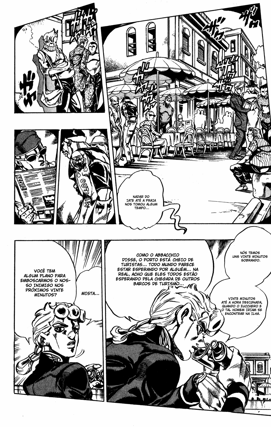 Read JoJo's Bizarre Adventure Part 5  Golden Wind PT-BR Manga Online