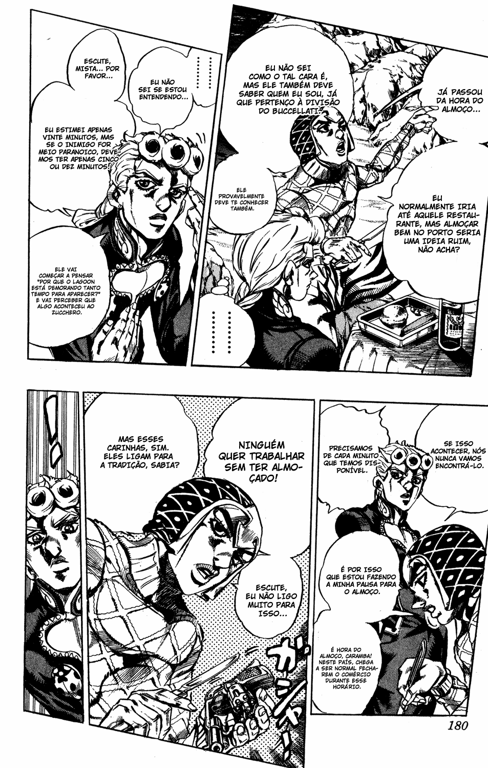 Read JoJo's Bizarre Adventure Part 5  Golden Wind PT-BR Manga Online