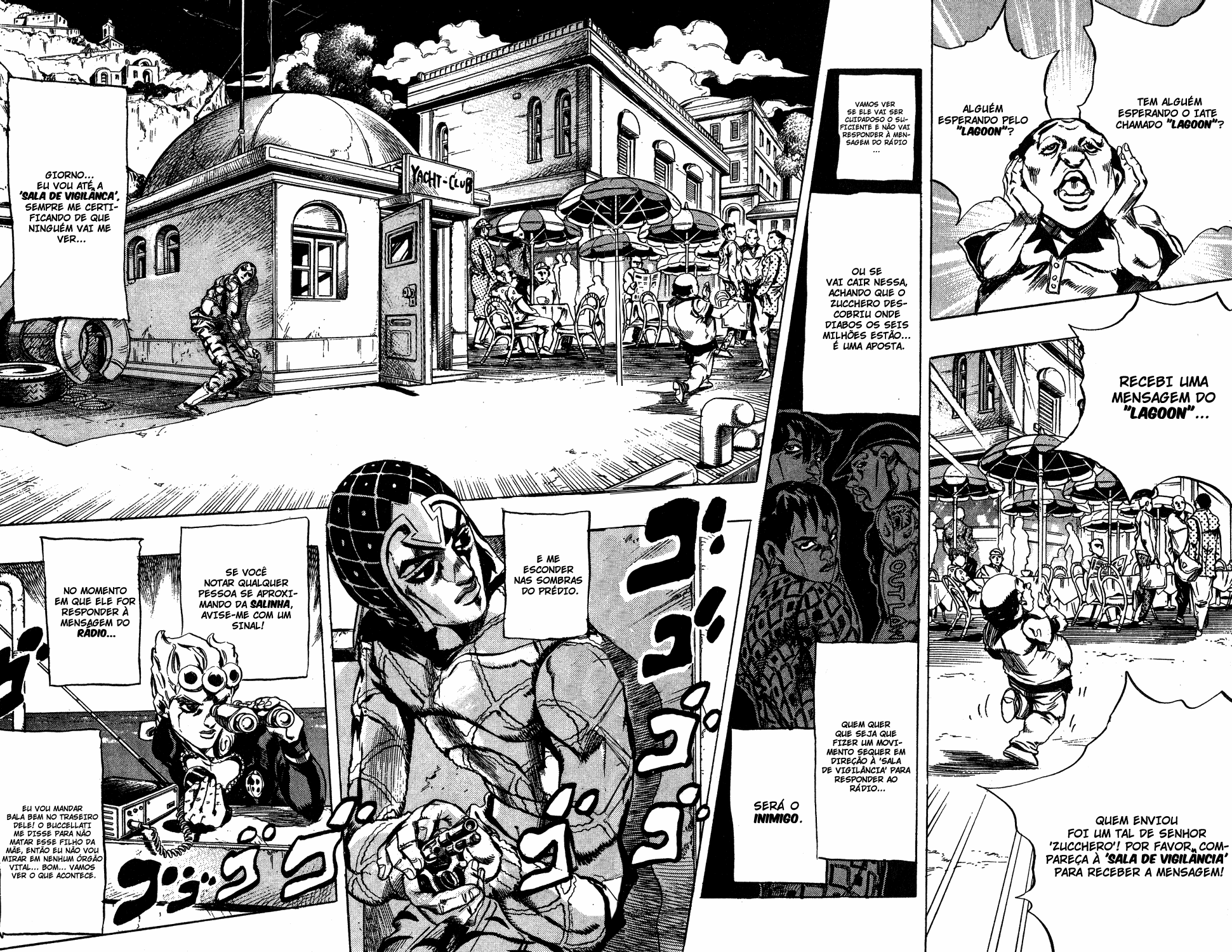 Read JoJo's Bizarre Adventure Part 5  Golden Wind PT-BR Manga Online
