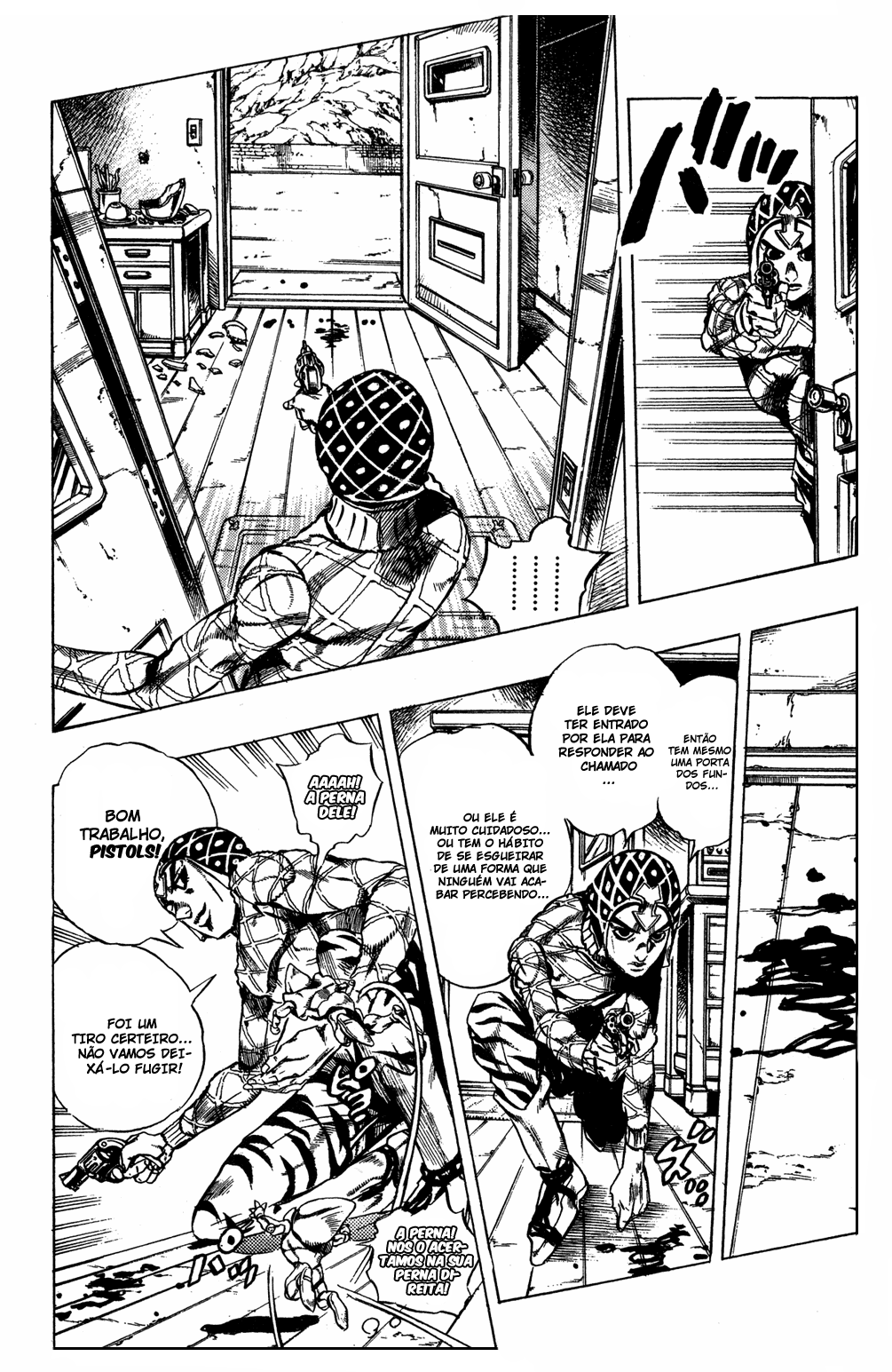 Read JoJo's Bizarre Adventure Part 5  Golden Wind PT-BR Manga Online