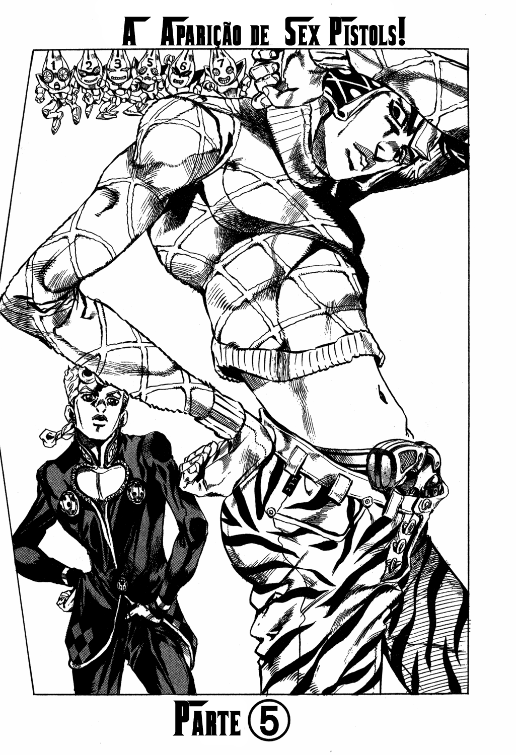 Read JoJo's Bizarre Adventure Part 5  Golden Wind PT-BR Manga Online