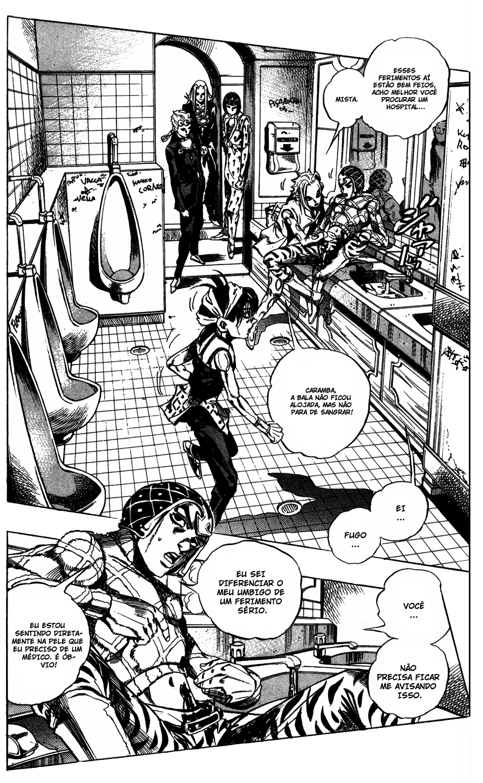 Read JoJo's Bizarre Adventure Part 5  Golden Wind PT-BR Manga Online