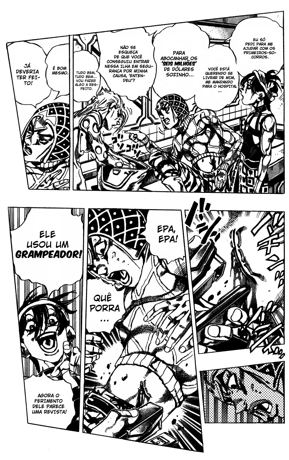 Read JoJo's Bizarre Adventure Part 5  Golden Wind PT-BR Manga Online